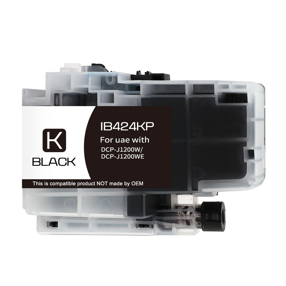 1 Compatible Brother LC424BK Black Ink Cartridge (LC424BK)